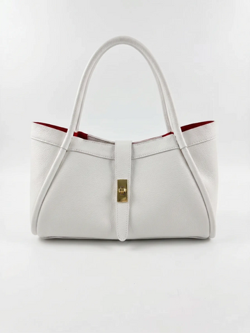Handcrafted Full-Grain Leather Tote Bag | Timeless Florentine Craftsmanship