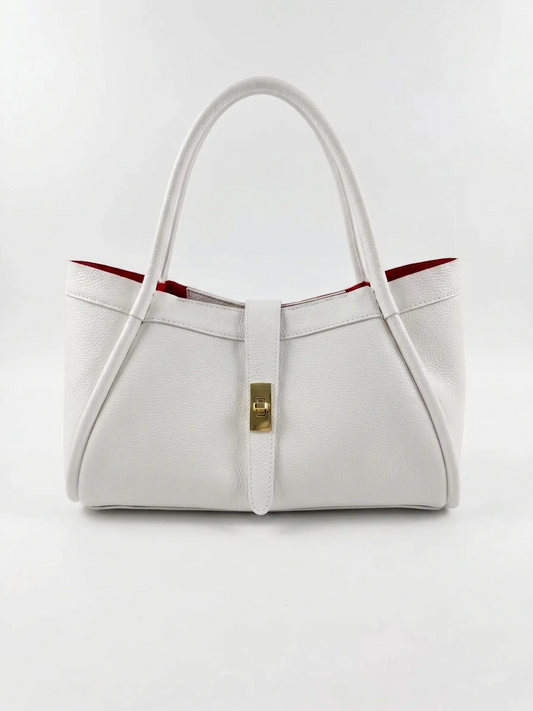 Handcrafted Full-Grain Leather Tote Bag | Timeless Florentine Craftsmanship