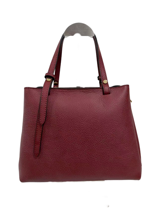 Genuine bag with a long shoulder strap